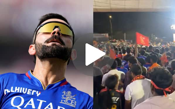 [Watch] Fans Chant ‘Kohli, Kohli’ In Hyderabad After RCB's Thumping Win Vs SRH